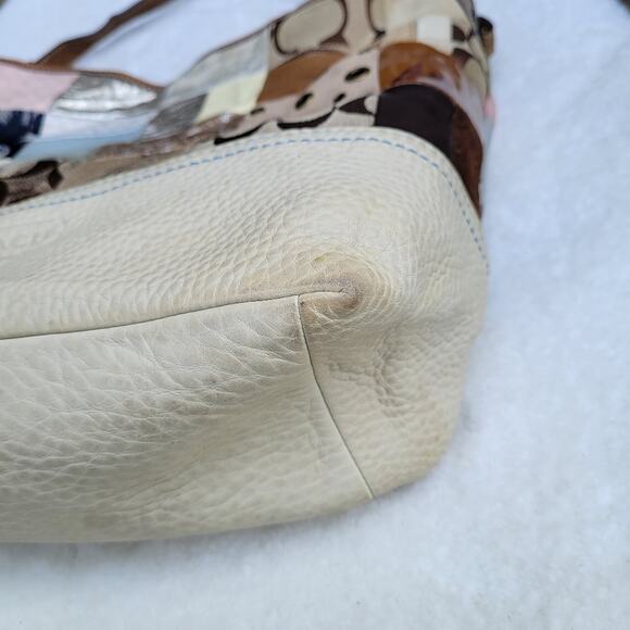 Coach Patchwork Leather Tote - Picture 7 of 12